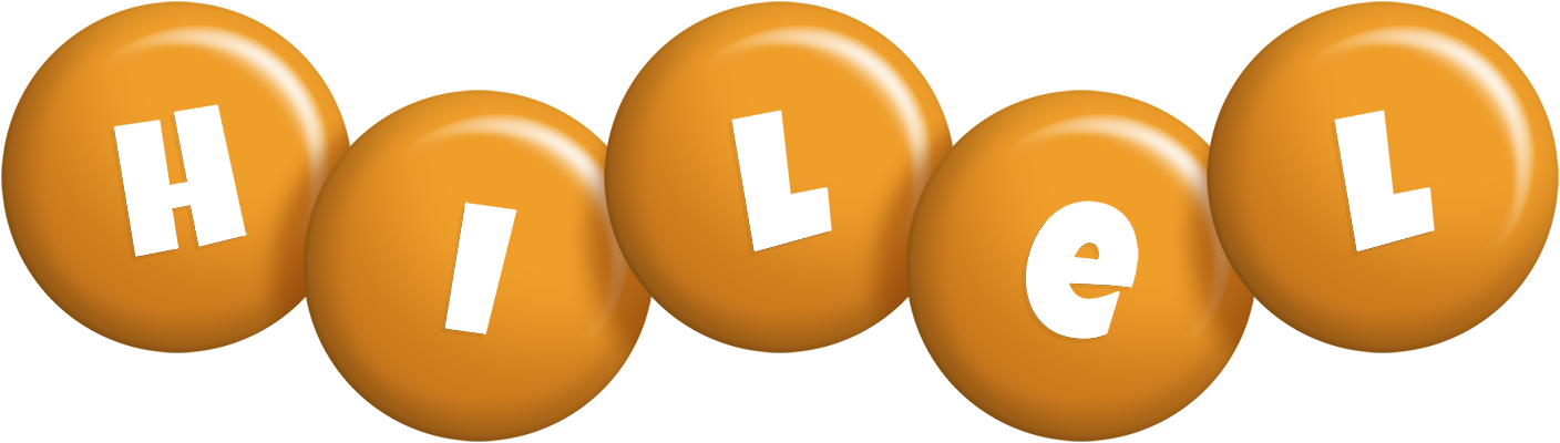 Hilel candy-orange logo