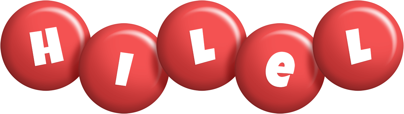 Hilel candy-red logo