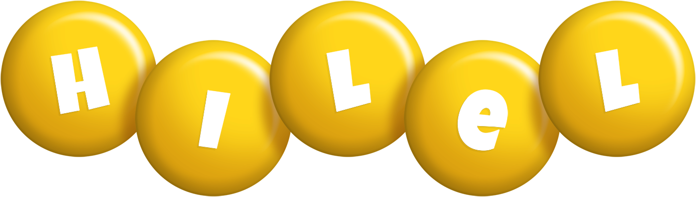 Hilel candy-yellow logo