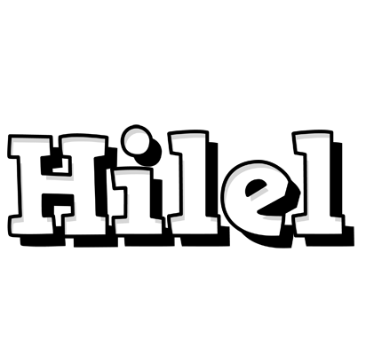 Hilel snowing logo