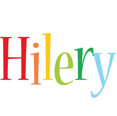 Hilery birthday logo