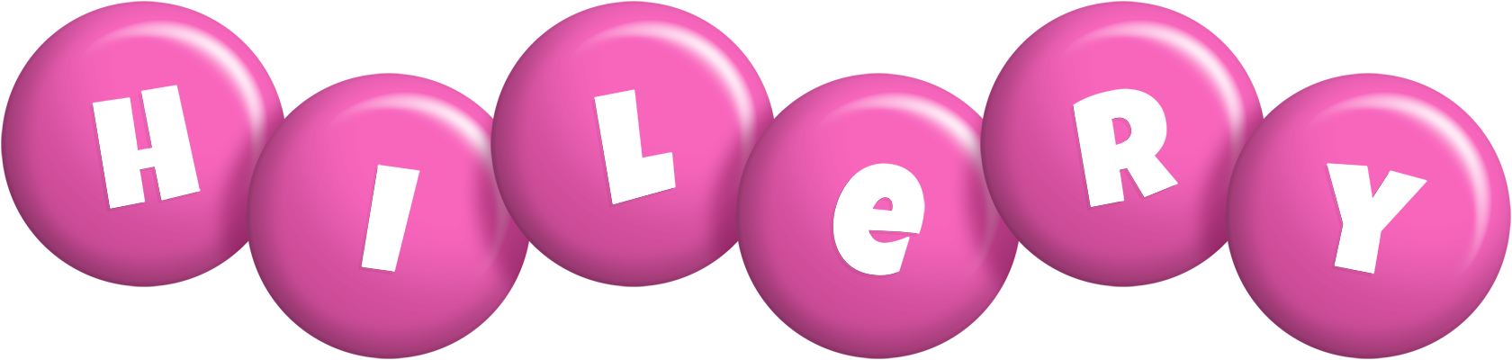 Hilery candy-pink logo