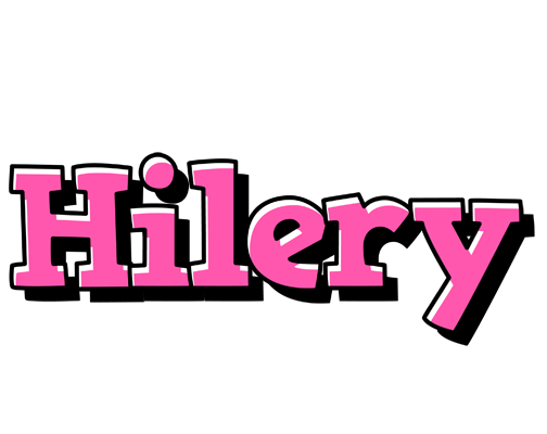 Hilery girlish logo