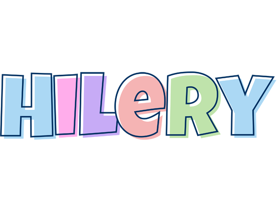 Hilery pastel logo