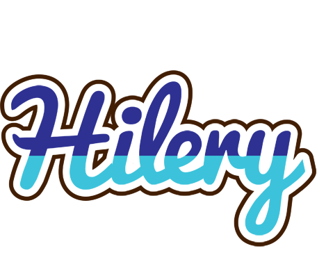 Hilery raining logo
