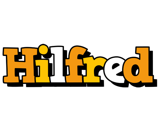 Hilfred cartoon logo