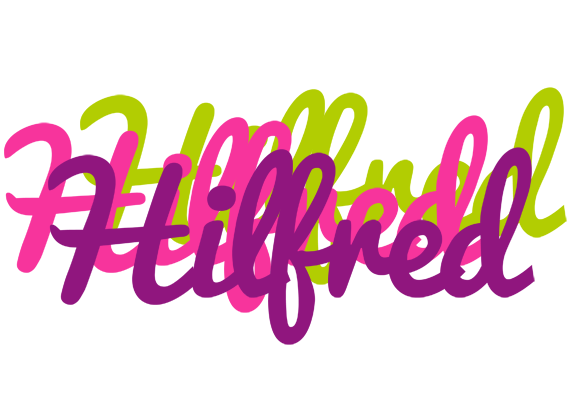 Hilfred flowers logo