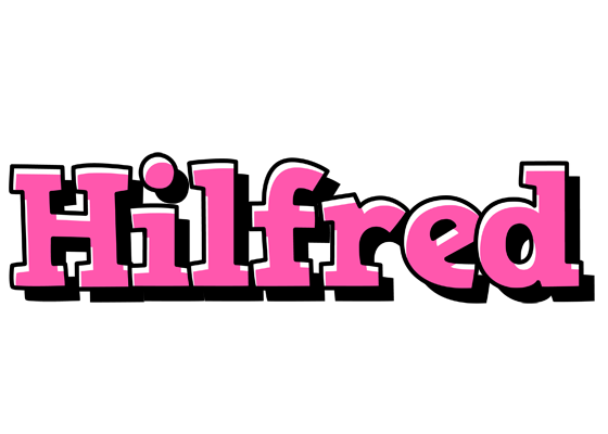 Hilfred girlish logo