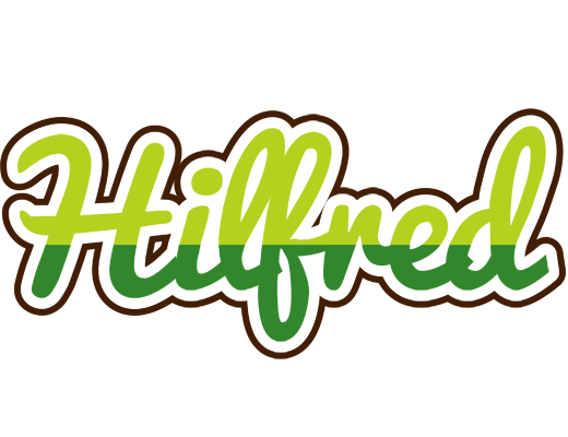 Hilfred golfing logo