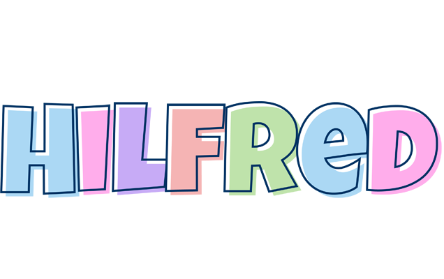 Hilfred pastel logo