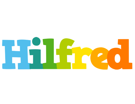 Hilfred rainbows logo