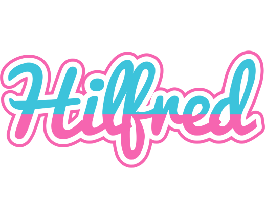 Hilfred woman logo