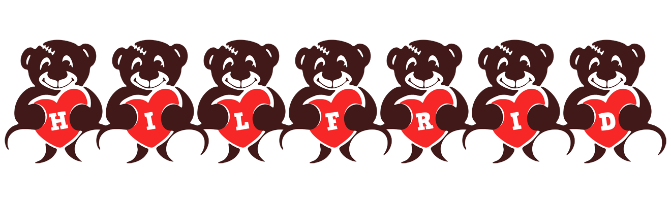 Hilfrid bear logo