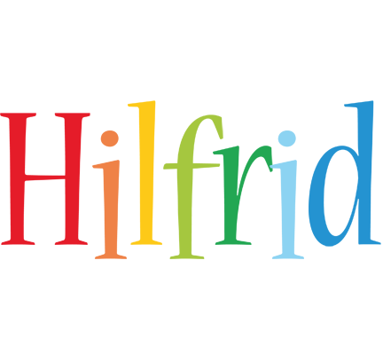 Hilfrid birthday logo