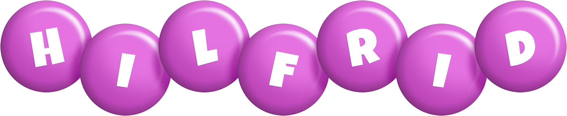 Hilfrid candy-purple logo