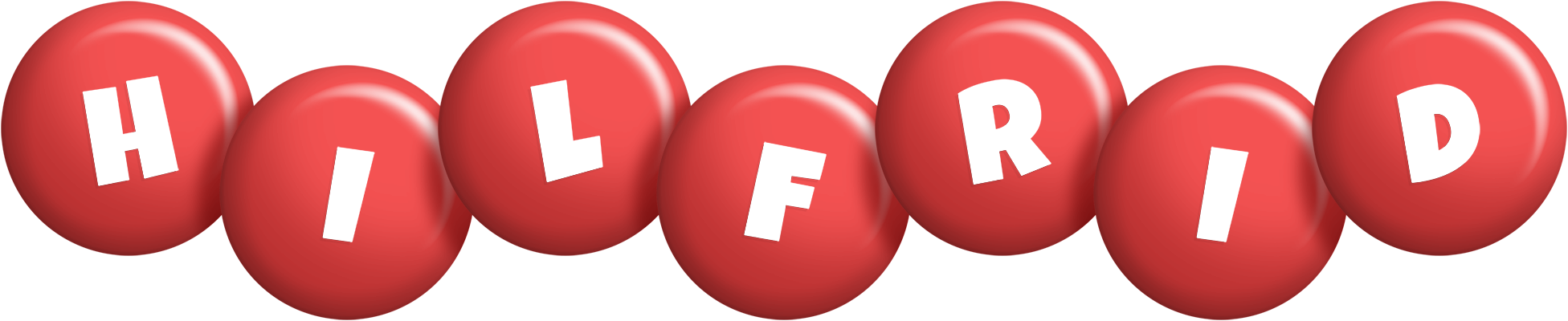 Hilfrid candy-red logo