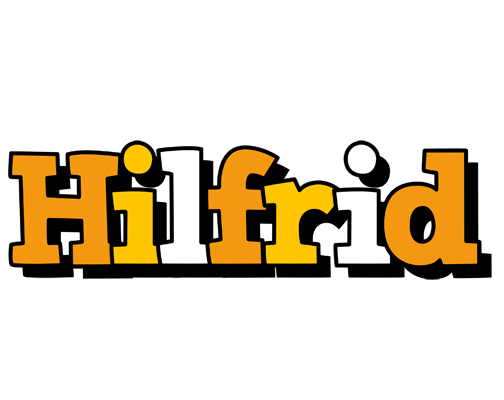 Hilfrid cartoon logo