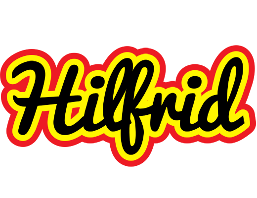 Hilfrid flaming logo