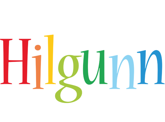 Hilgunn birthday logo