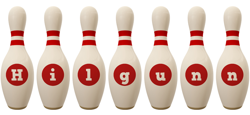Hilgunn bowling-pin logo