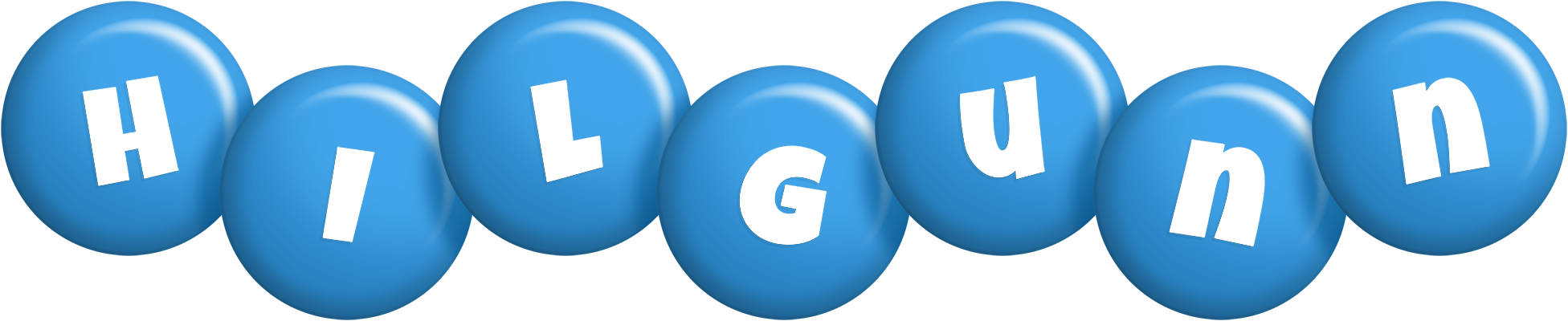 Hilgunn candy-blue logo