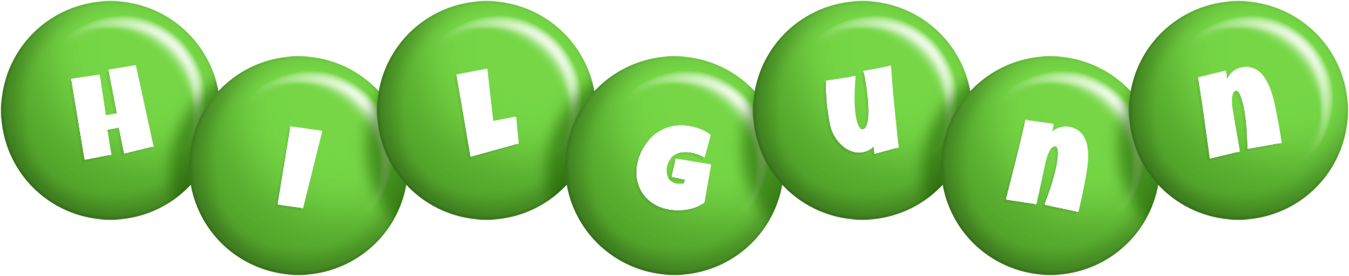 Hilgunn candy-green logo