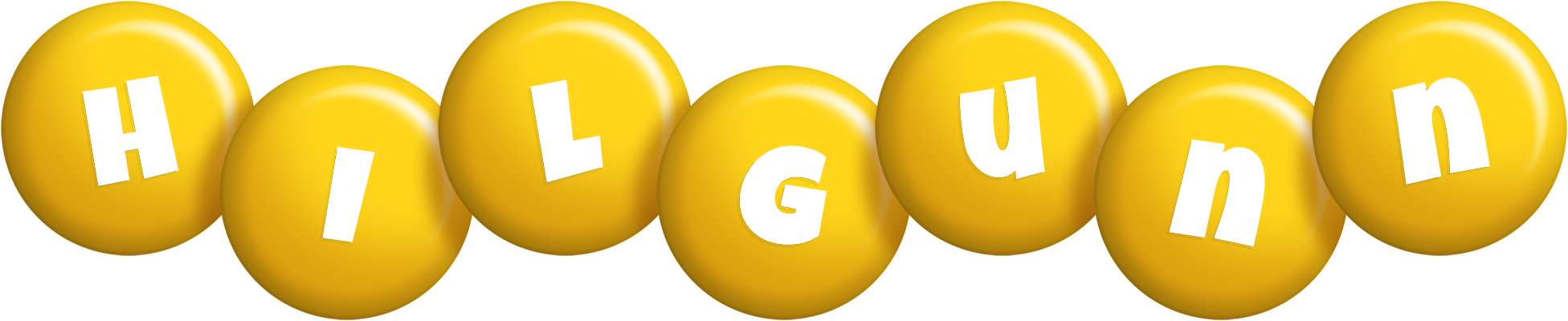 Hilgunn candy-yellow logo