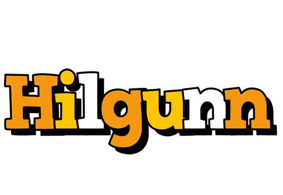 Hilgunn cartoon logo