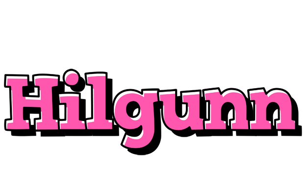 Hilgunn girlish logo