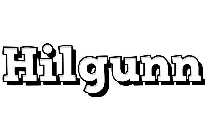 Hilgunn snowing logo