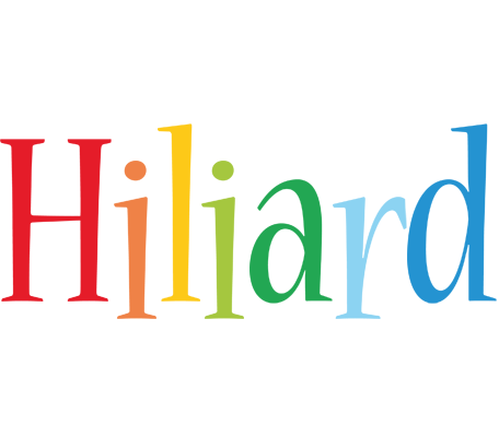 Hiliard birthday logo