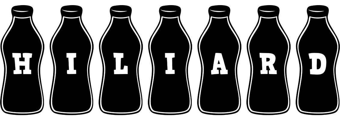 Hiliard bottle logo