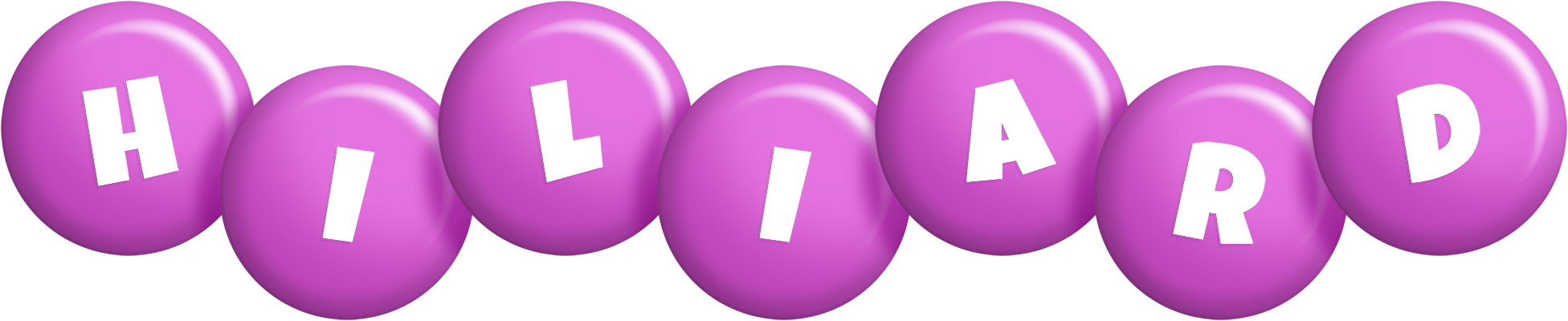 Hiliard candy-purple logo
