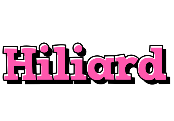 Hiliard girlish logo