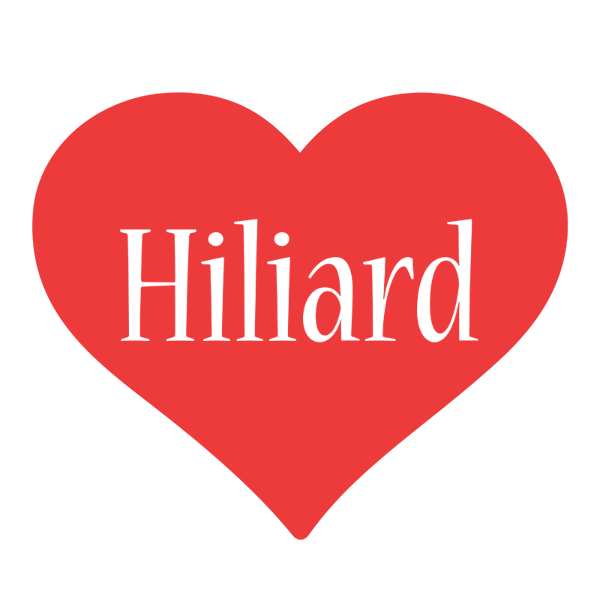 Hiliard love logo