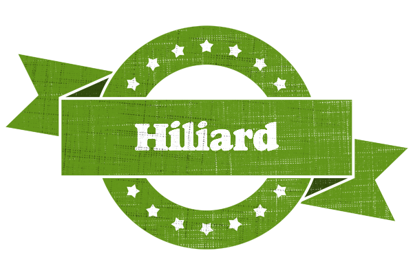 Hiliard natural logo
