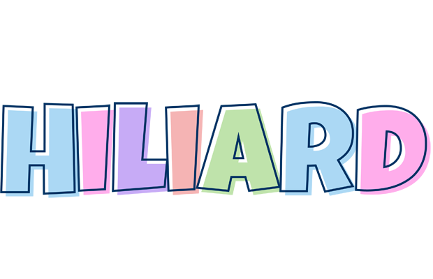 Hiliard pastel logo