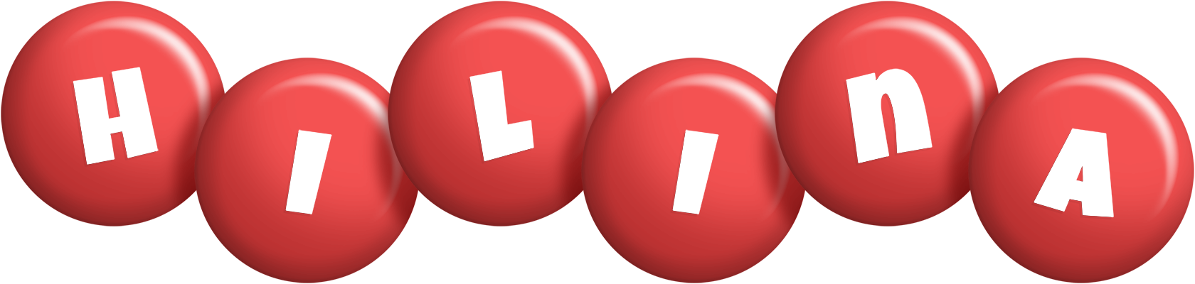 Hilina candy-red logo