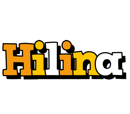 Hilina cartoon logo