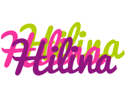 Hilina flowers logo