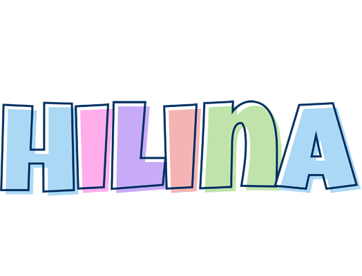 Hilina pastel logo