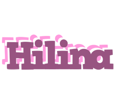 Hilina relaxing logo