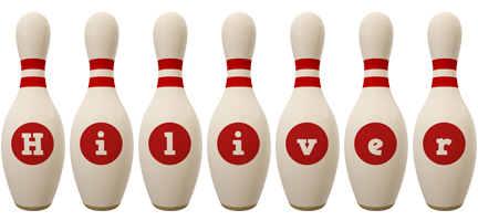 Hiliver bowling-pin logo