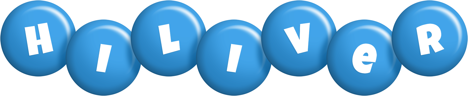 Hiliver candy-blue logo
