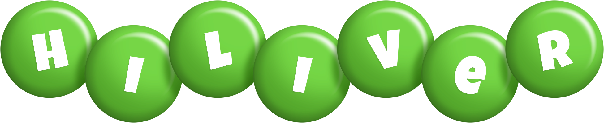 Hiliver candy-green logo