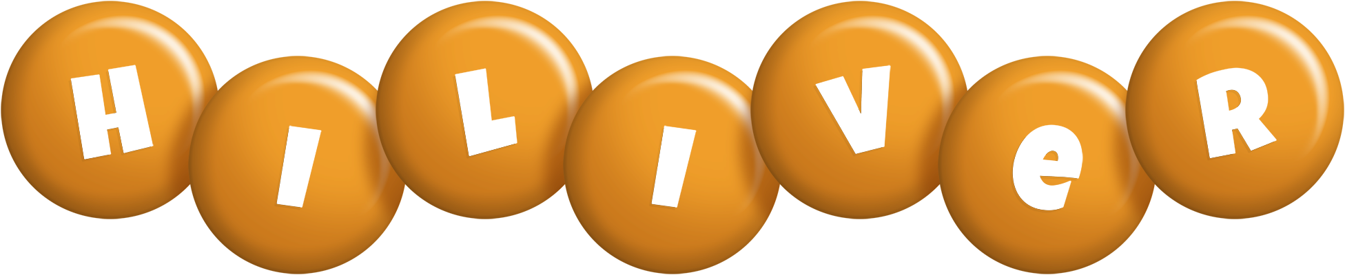 Hiliver candy-orange logo