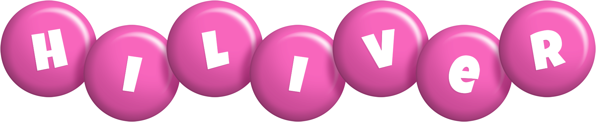 Hiliver candy-pink logo