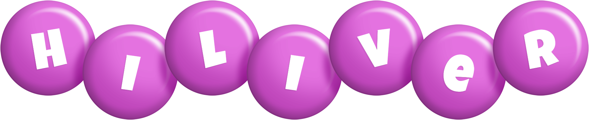 Hiliver candy-purple logo