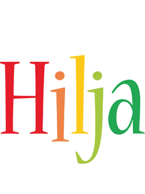 Hilja birthday logo