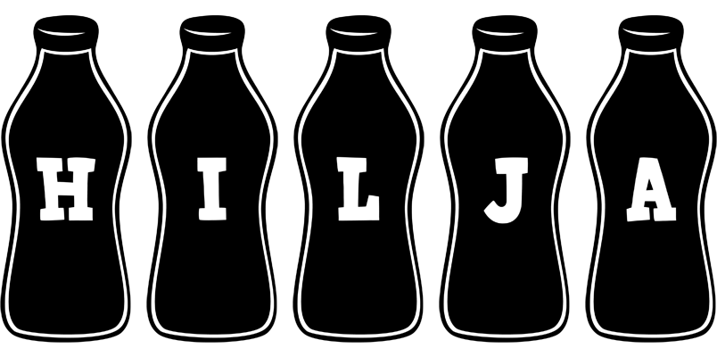 Hilja bottle logo